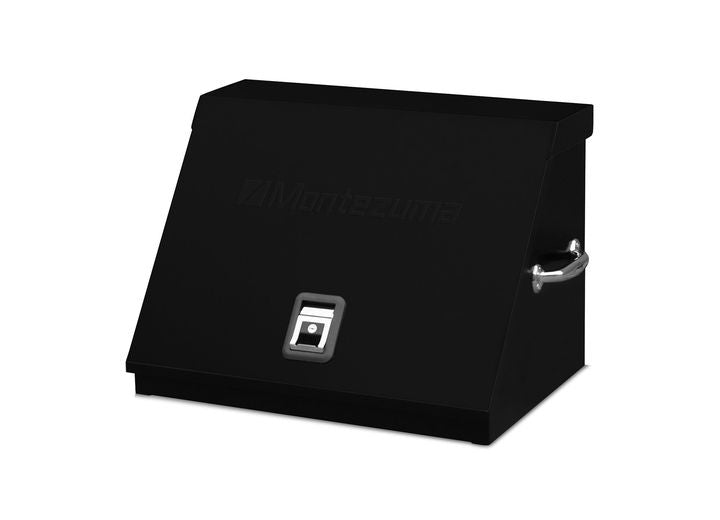 Montezuma 26IN X 18IN TRIANGLE TOOLBOX, STEEL, BLACK