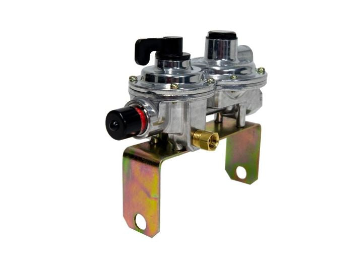 Mr. Heater PROPANE AUTO-CHANGEOVER TWO STAGE REGULATOR 400K BTU - TOP VIEW