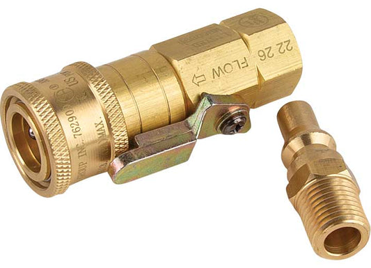 Mr. Heater QUICK CONNECTOR KIT W/SHUTOFF, 1/4IN MPF