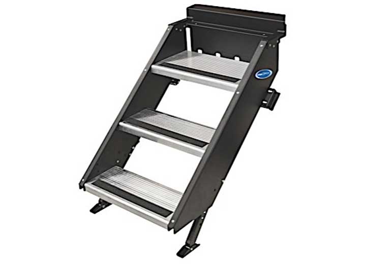 MORryde StepAbove RV Entry Step (Gen 2) – 3 Step for 30”-32” Doors, 9” Rise