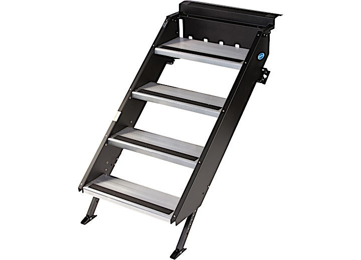 MORryde StepAbove RV Entry Step (Gen 2) – 4 Step for 30”-32” Doors, 8” Rise