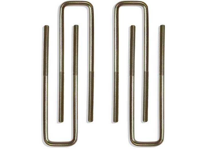 Maxtrac Suspension 99-22 SILV/SIERRA 1500/15-22 COLORADO/CANYON/05-22 TACOMA 9/16IN SQUARE U-BOLTS(PAIR)