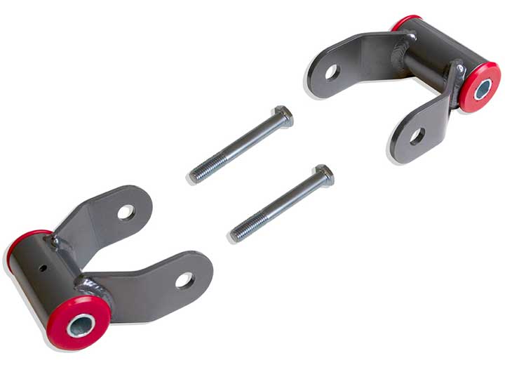 Maxtrac Suspension 19-22 SILVERADO/SIERRA 1500 02-08 RAM 1500 2/4WD REAR STEEL 1IN SHACKLES