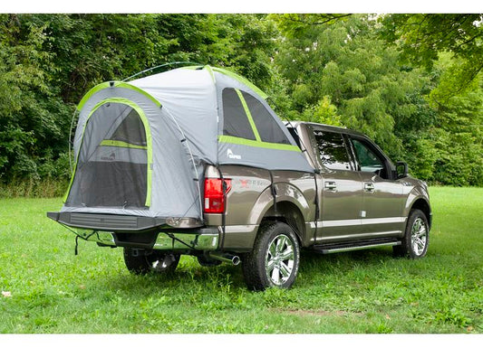 NAPIER BACKROADZ TRUCK TENT: COMPACT REGULAR BED 6FT-6.1FT BED GREY/GREEN