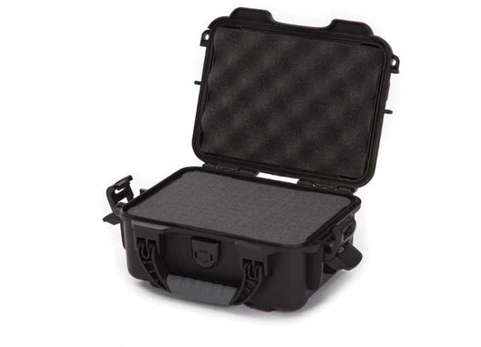 NANUK 904 WATERPROOF HARD CASE W/FOAM & W/MEYER LOGO - BLACK, INTERIOR: 8.4 X 6 X 3.7IN