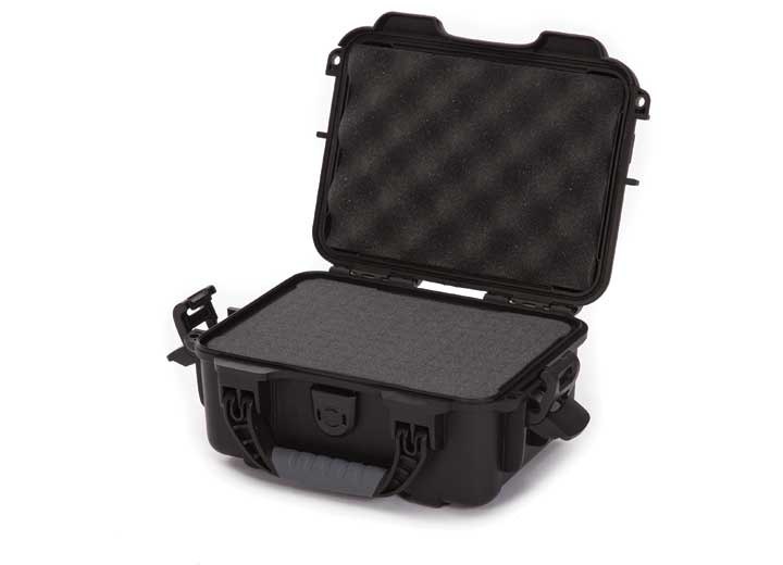 NANUK 904 WATERPROOF HARD CASE W/FOAM - BLACK, INTERIOR: 8.4 X 6 X 3.7IN