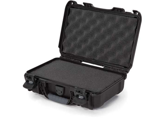 NANUK 909 WATERPROOF HARD CASE W/FOAM - BLACK, INTERIOR: 11.4 X 7 X 3.7IN