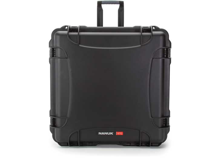 NANUK 970 WATERPROOF HARD CASE - BLACK, INTERIOR: 24 X 24 X 14.15IN