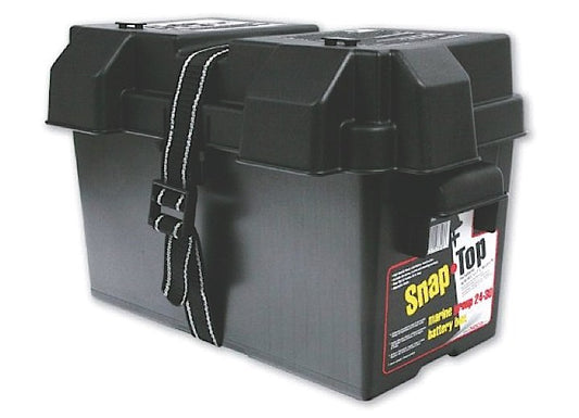 The Noco Company (PACK OF 6)TRAILER BATTERY BOX - POLYPROPYLENE PLASTIC, SNAP TOP LID FOR 31 SERIES BATTERY