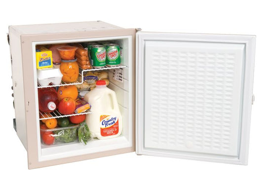Norcold 3-WAY REFRIGERATOR, 1 RIGHT HAND DOOR, 1.7 CUBIC FT OF STORAGE, BUILT-IN MOUNTING FLANGE