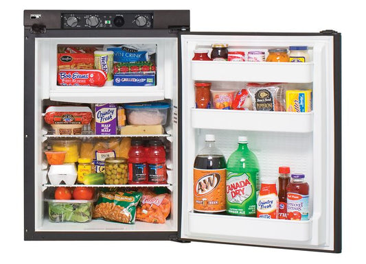 Norcold 2-WAY REFRIGERATOR, 2.7 CUBIC FT, BUILT-IN GLANGE BLACK TRIM