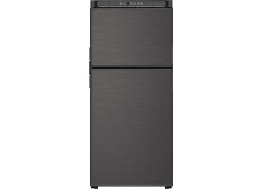 Norcold 8 CU FT DC COMPRESSOR REFRIGERATOR, RH DOOR, BLACK METAL