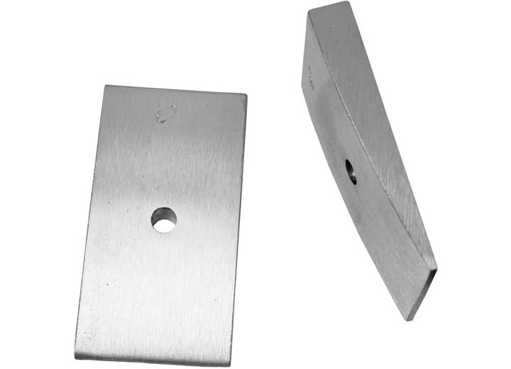Rugged Ridge 6 DEGREE REAR LEAF SPRING SHIMS, 2.5 INCH WIDE
