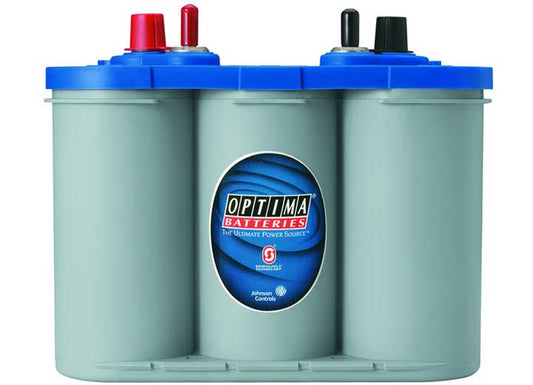 Optima Batteries (D34M BT BOXED)SEALED LEAD ACID BATTERY-GROUP 34 DUAL PURPOSE BLUE DUAL-THREADED