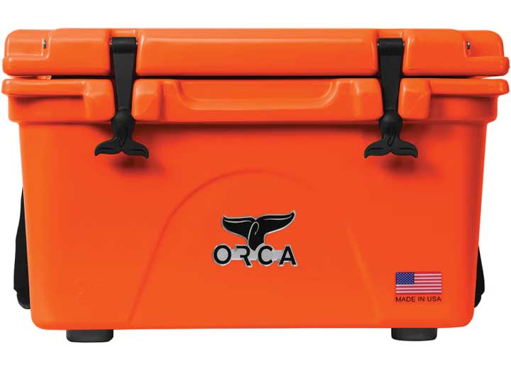 ORCA Coolers ORCA 26-Quart Hard Side Cooler – Blaze Orange