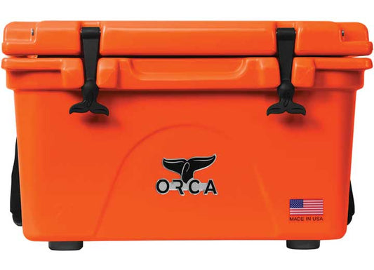 ORCA Coolers ORCA 26-Quart Hard Side Cooler – Blaze Orange