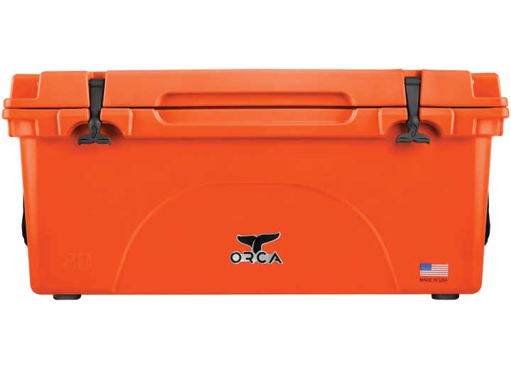 ORCA Coolers ORCA 80-Quart Cooler – Blaze Orange