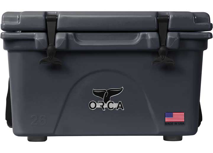 ORCA Coolers ORCA 26-Quart Hard Side Cooler – Charcoal