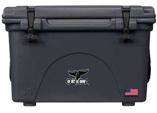 ORCA Coolers ORCA 40-Quart Hard Side Cooler – Charcoal