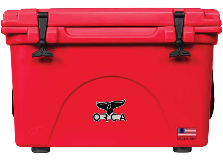 ORCA Coolers ORCA 40-Quart Hard Side Cooler – Red