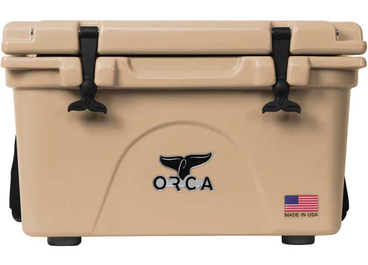ORCA Coolers ORCA 26-Quart Hard Side Cooler – Tan