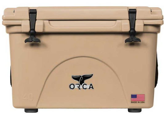 ORCA Coolers ORCA 40-Quart Hard Side Cooler – Tan