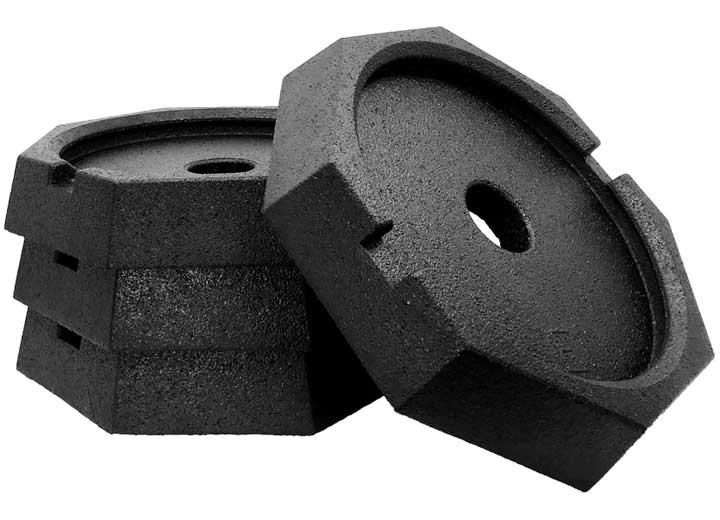 SnapPad PERMANENT JACK PAD FOR 10IN HWH ROUND JACKS - 4 PACK