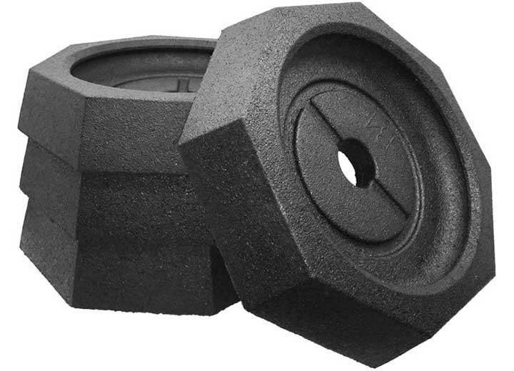 SnapPad PERMANENT JACK PAD FOR 10IN POWER GEAR ROUND JACKS - 4 PACK