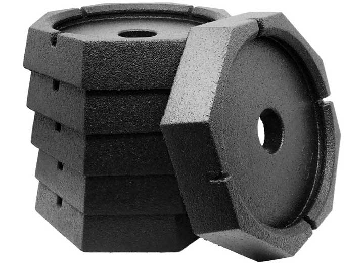 SnapPad PERMANENT JACK PAD FOR LCI 9IN ROUND JACKS - 6 PACK