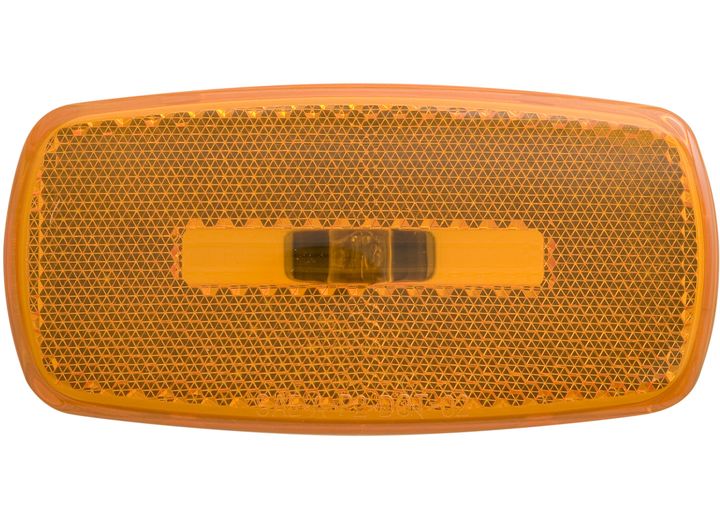 Optronics MARK LIGHT OVAL RV AMBER