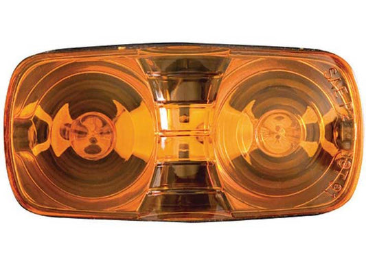 Optronics MARK LIGTH BULLSEYE AMBER POLY