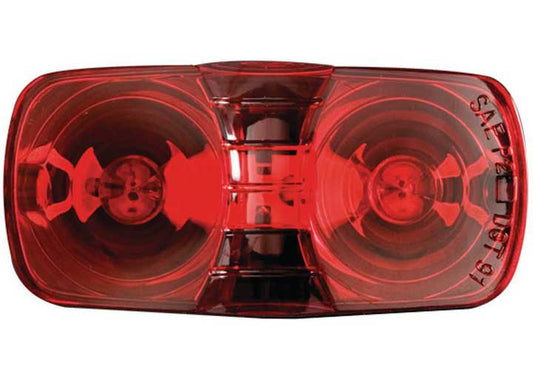 Optronics RED 2 BULB BULLSEYE CLRNC/MRKR