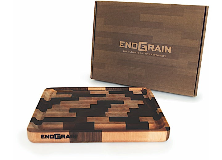 Pit Barrel Cooker End Grain Cutting Board - 18” x 14” x 2”