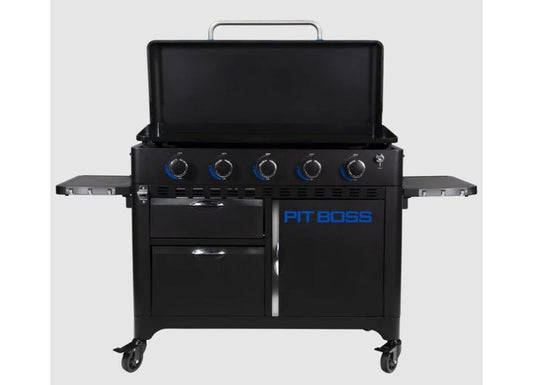 Pit Boss Grills Pit Boss Ultimate Series 5 Burner Gas Griddle with Cabinet