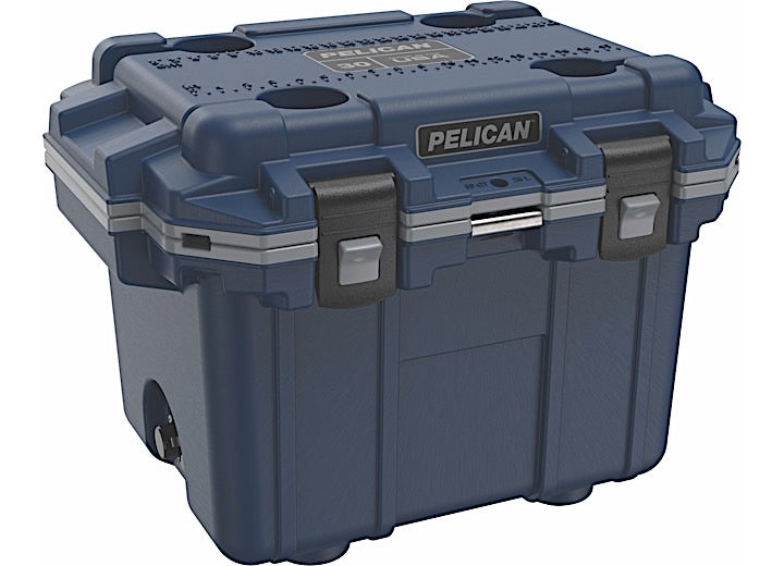 Pelican 30-Quart Elite Cooler - Pacific Blue/Gray