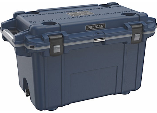 Pelican 70-Quart Elite Cooler - Pacific Blue/Gray