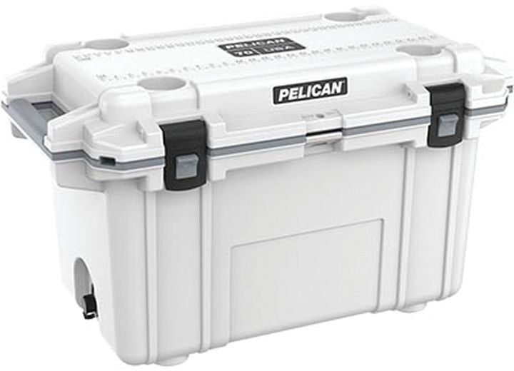 Pelican 70-Quart Elite Cooler - White/Gray