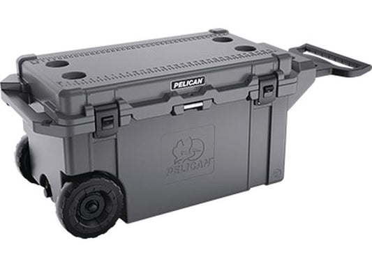 Pelican 80-Quart Elite Wheeled Cooler - Dark Gray