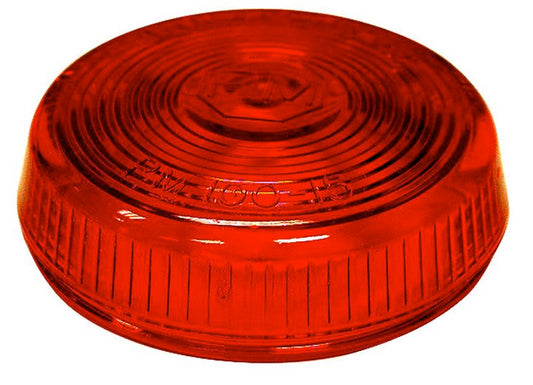 Peterson Manufacturing Replacement Red Lens in Poly Bag for 100A/R, 104A/R, 104-3R, 131A/R, 141A/R