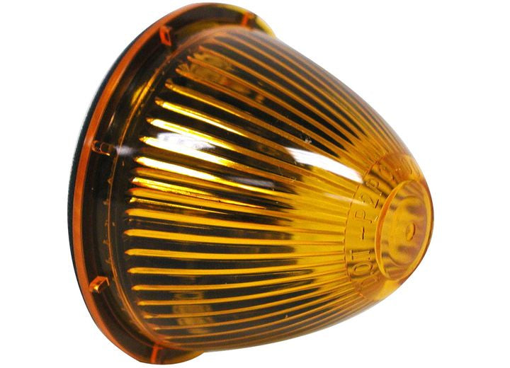 Peterson Manufacturing Replacement Amber Lens in Poly Bag for 110A/B/C/G/R, 111R
