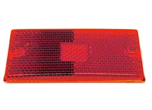 Peterson Manufacturing Replacement Red Lens in Poly Bag for 125A/R
