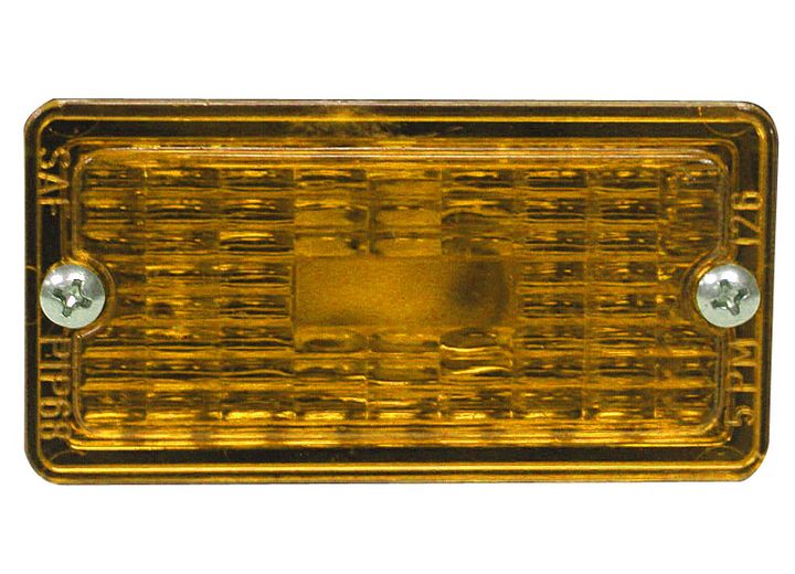 Peterson Manufacturing Replacement Amber Lens in Poly Bag for 126A/C/R
