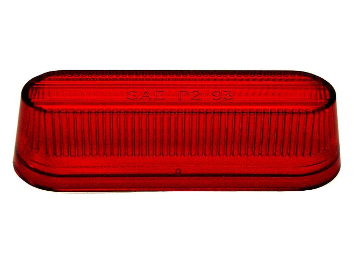 Peterson Manufacturing Replacement Red Lens in Poly Bag for 136A/R