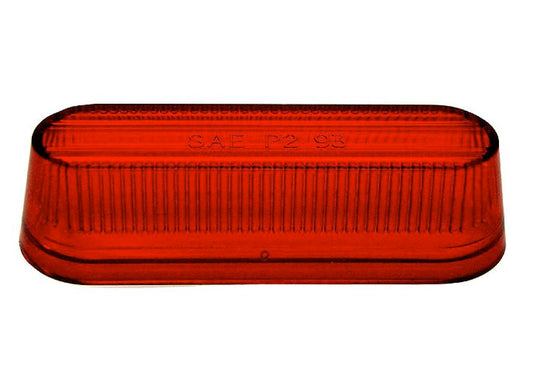 Peterson Manufacturing Replacement Red Lens in Poly Bag for 136A/R