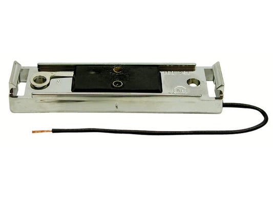 Peterson Manufacturing CHROME MOUNTING BRACKET FOR 154 LIGHTS, INCLUDES TERMINAL PAD, LEAD WIRE, & MOUN