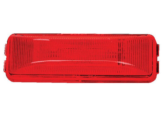 Peterson Manufacturing 154Kit-RedPCRatedClearance/SideMarkerLightW/LeadWire&MountingBracket(PolyPack)