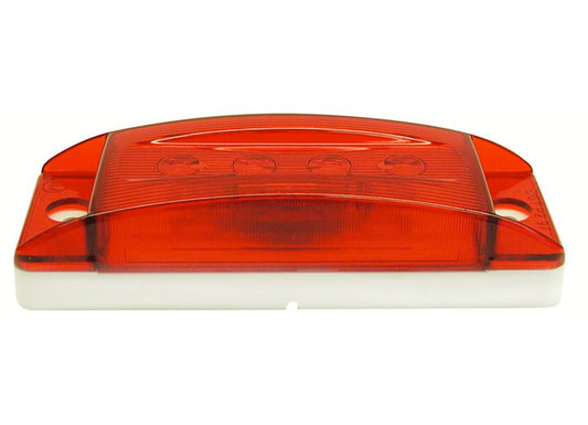 Peterson Manufacturing 155 - Red Sealed PC-Rated Hard Hat II Clearance/Side Marker Light (Poly Pack)