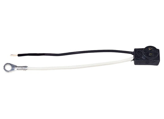 Peterson Manufacturing Plug w/RingTerm&StrippedEnd for 155/157/160 LEDClearance/MarkerLight(PolyPack)
