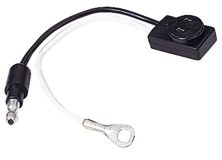 Peterson Manufacturing Plug w/RingTerm&.180 Bullet for 155/157/160 LEDClearance/MarkerLight(PolyPack)