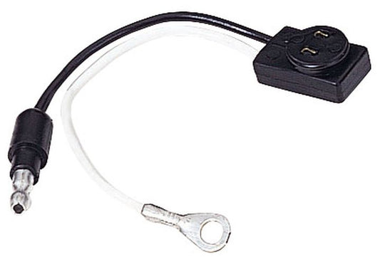 Peterson Manufacturing Plug w/RingTerm&.180 Bullet for 155/157/160 LEDClearance/MarkerLight(PolyPack)